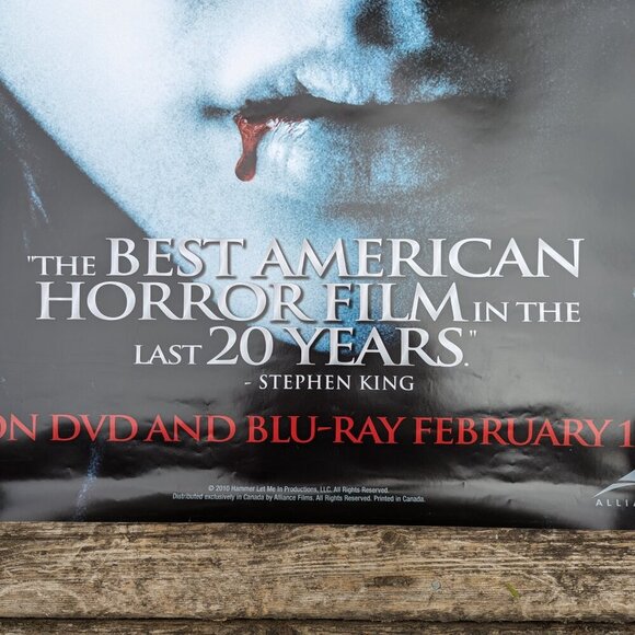 LET ME IN horror movie poster, DVD and Blue ray release promo poster - Picture 4 of 8